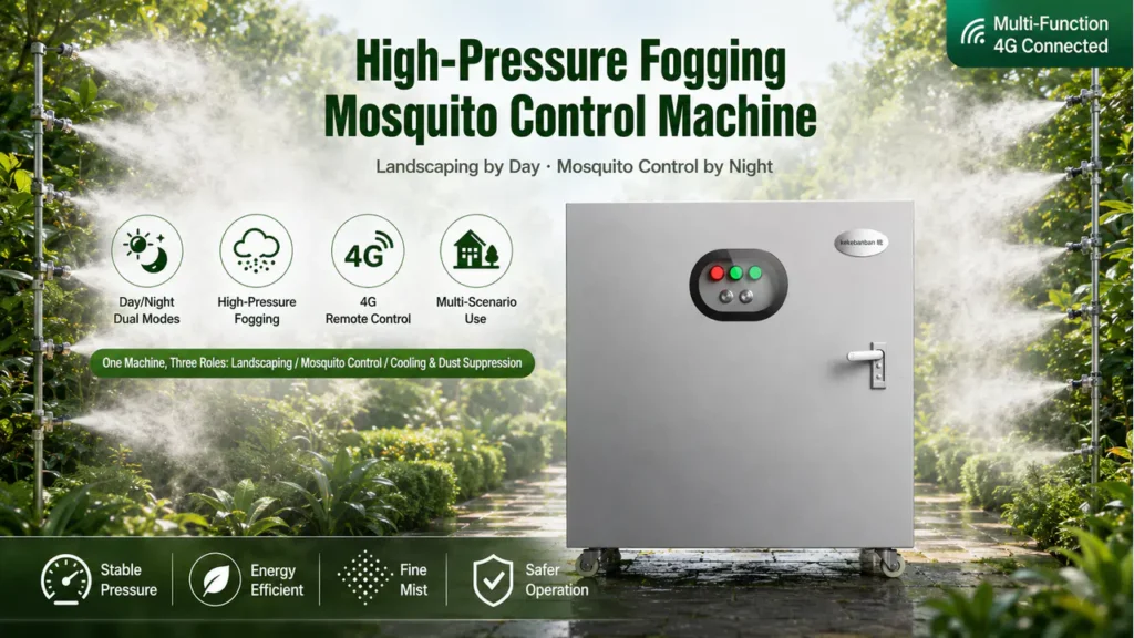 High-Pressure Misting Mosquito-Control Machine