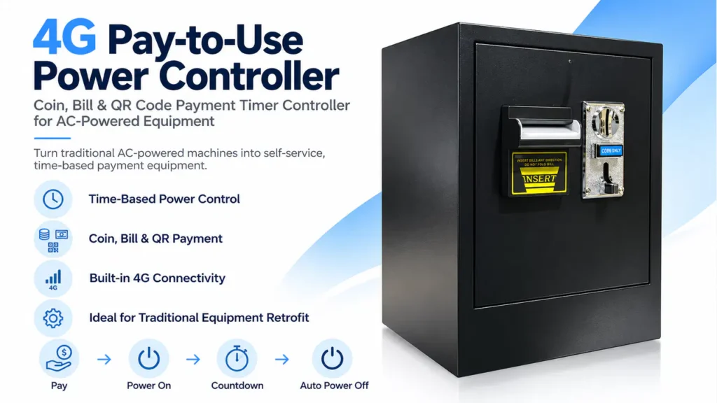4G Pay-to-Use Power Controller
