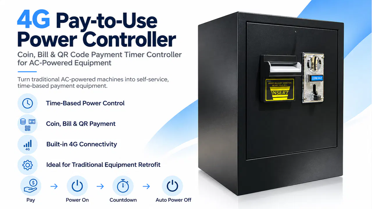 4G Pay-to-Use Power Controller product overview