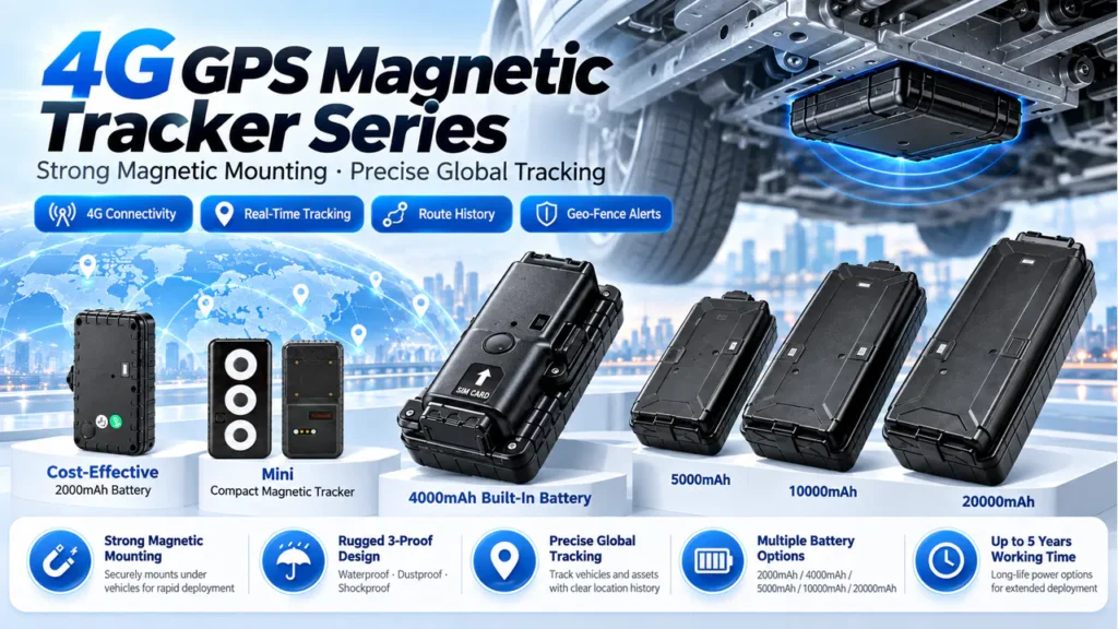 4G Magnetic GPS Tracker Series