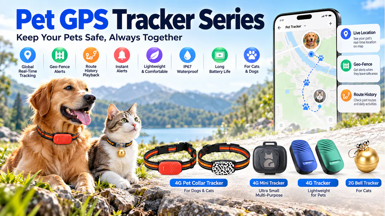 Pet GPS Tracker Series product overview