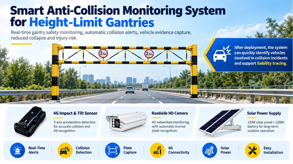 Overheight Gantry Collision Monitoring System